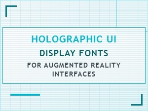 Holographic Fonts for Augmented Reality Interfaces